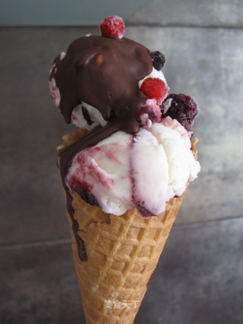 Irresistible-ice Cream Cone (with Ice Cream Ball Digging Skills) recipe