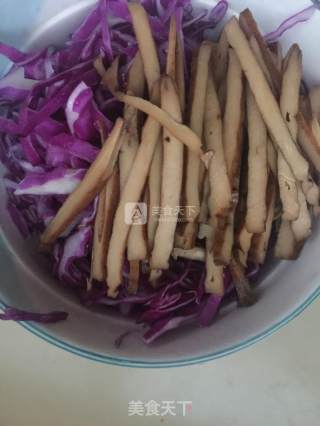 Purple Cabbage Salad recipe