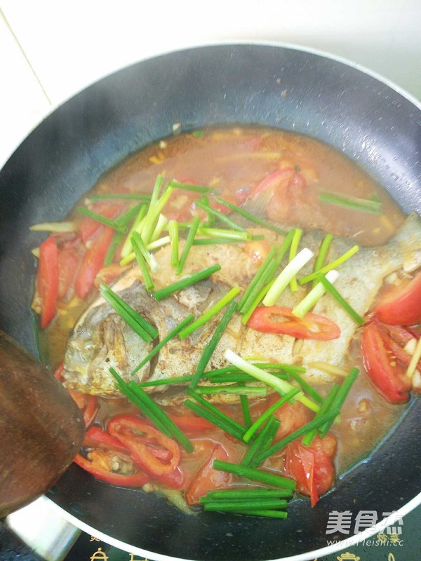 Braised Pomfret recipe