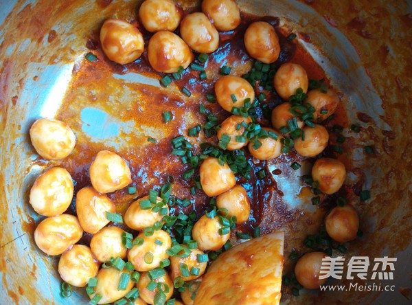 Korean Style Quail Eggs recipe