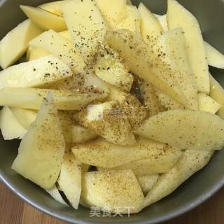#aca烤明星大赛#roasted Potato Wedges recipe