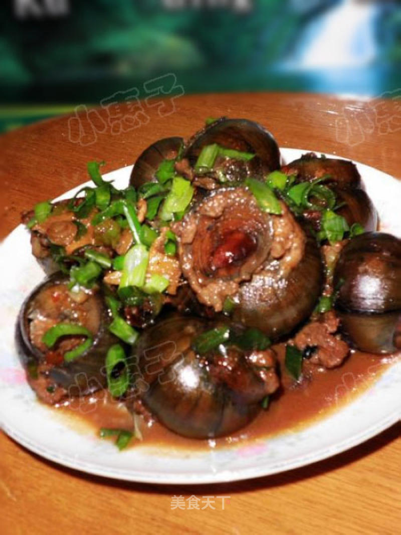 Escargot Stuffed Meat recipe