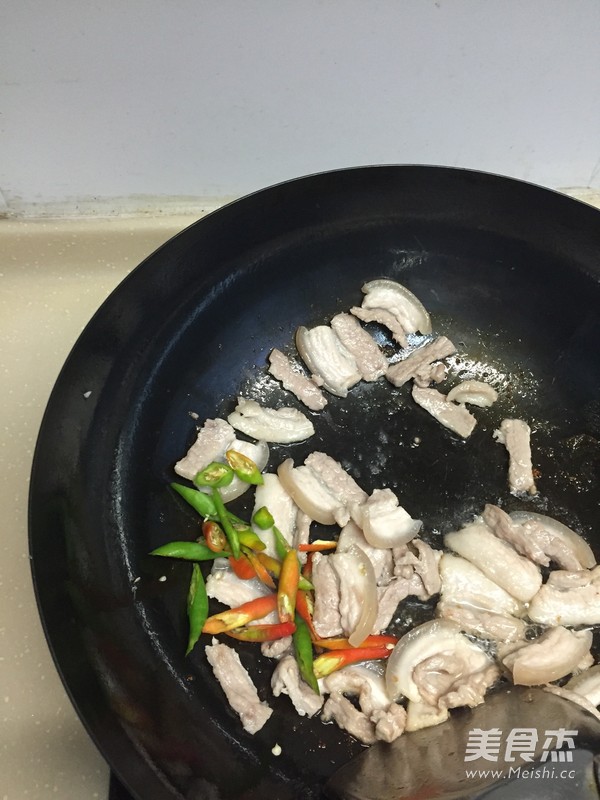 Stir-fried Pork Belly Cabbage recipe