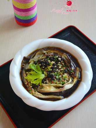 Shredded Eggplant with Cold Dressing