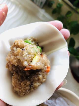 Zongzi Turned into Shaomai recipe