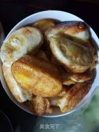 Egg Fried Steamed Buns recipe