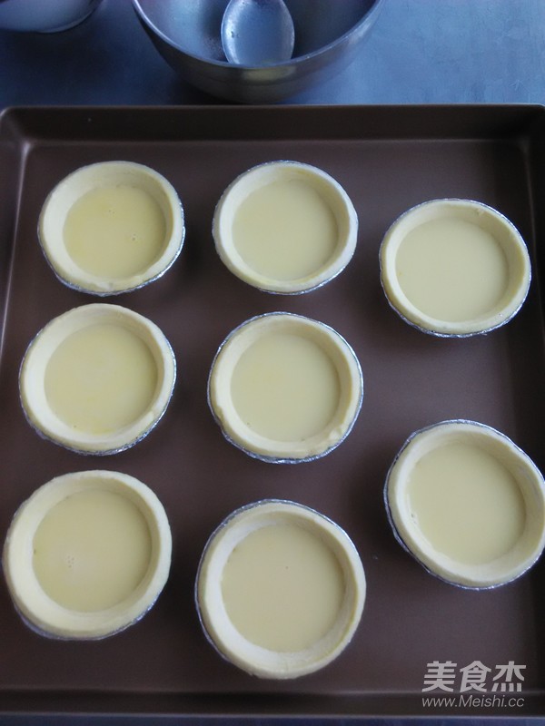 Mango Flavored Egg Tart recipe