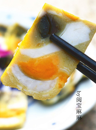 Three-color Steamed Egg recipe