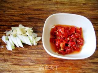 Home Cooking-chopped Pepper Potato Shreds recipe
