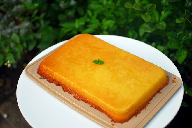 Coconut Milk Golden Cake recipe