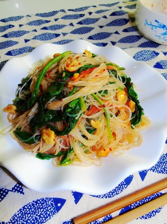 Spinach Mixed Vermicelli