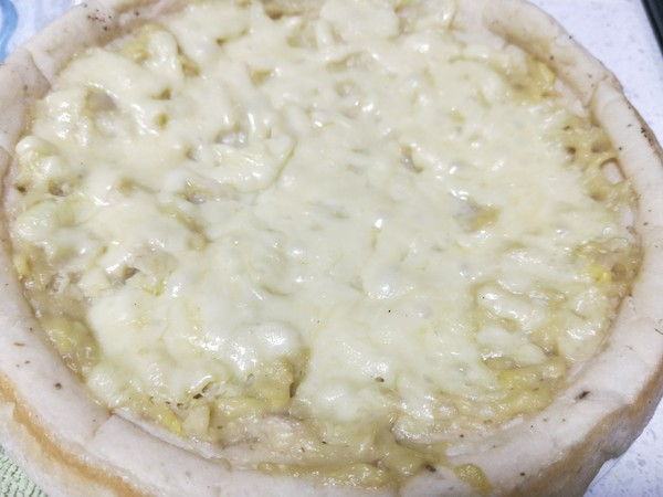 Lazy Easy Microwave Durian Pizza recipe