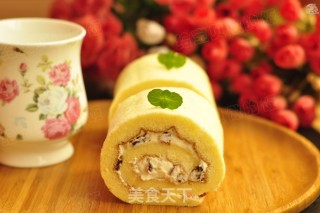 Cranberry Chiffon Cake Roll recipe