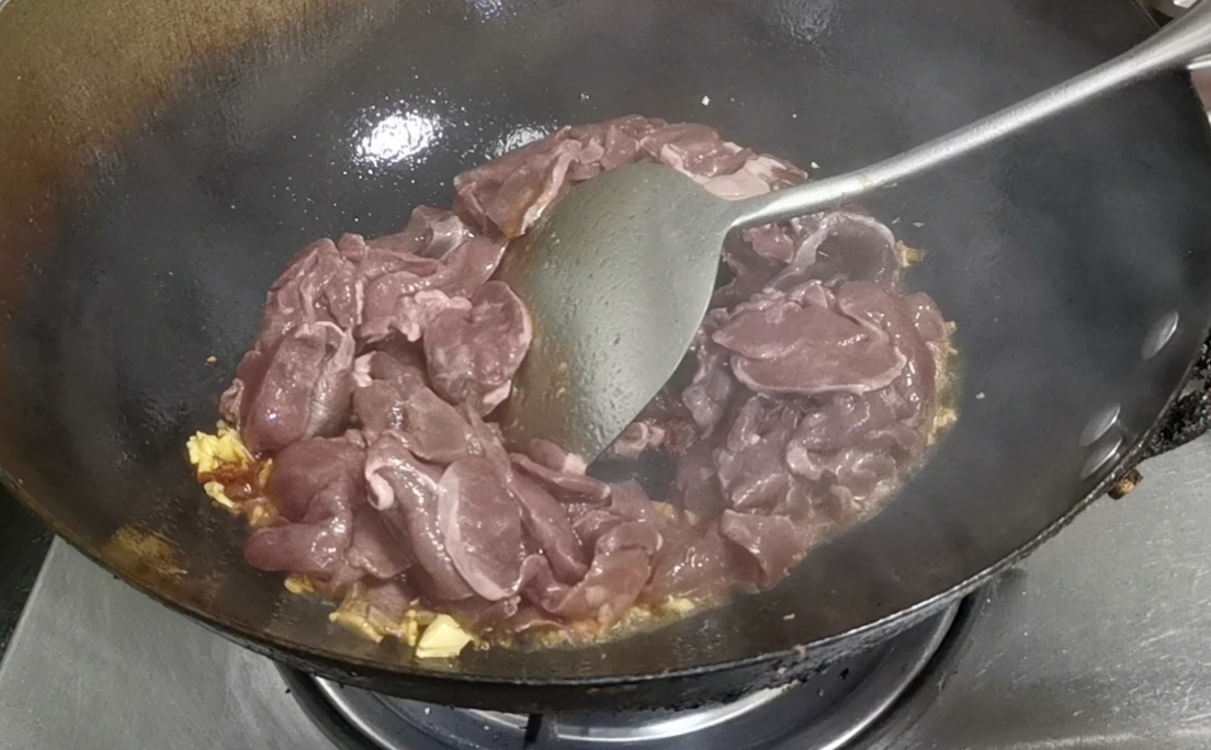 Fried Beef Heart recipe