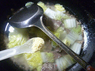 Pork Lung and Cabbage Soup recipe