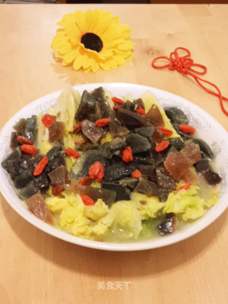 Soup Baby Dish with Preserved Egg Version recipe