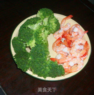 Stir-fried Shrimp with Broccoli recipe