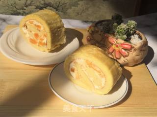 Mango Cake Roll recipe