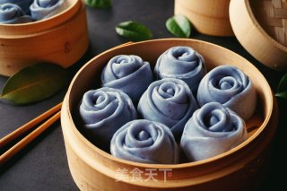 Blue Rose Bun recipe