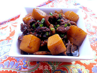 Spicy Potato Braised Beef Offal recipe