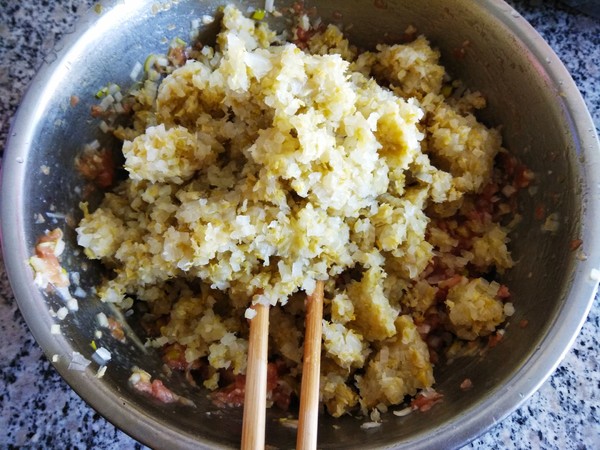 Steamed Dumplings with Pork and Sauerkraut recipe