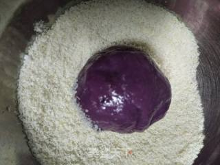 Purple Sweet Potato Coconut Ball recipe