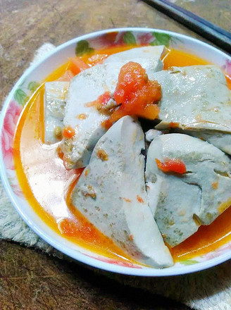Black Tofu in Tomato Sauce recipe