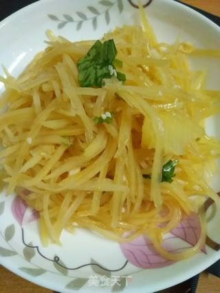 Cold Dishes _ Simmered Potato Shreds recipe