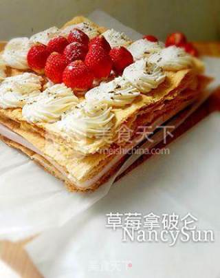 Christmas Exclusive Cake-strawberry Napoleon recipe