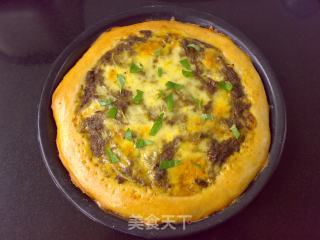 Curry Beef Pizza recipe