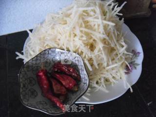 Tree Pepper Potato Shreds recipe