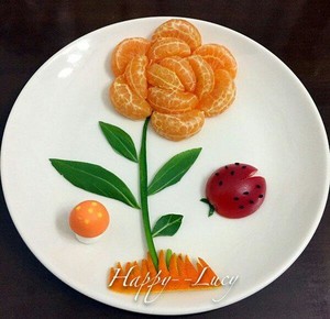 Appreciation of Creative Fruit Platter recipe