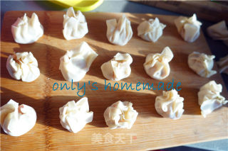 #trust of Beauty# A Bowl of Delicate Small Wontons recipe