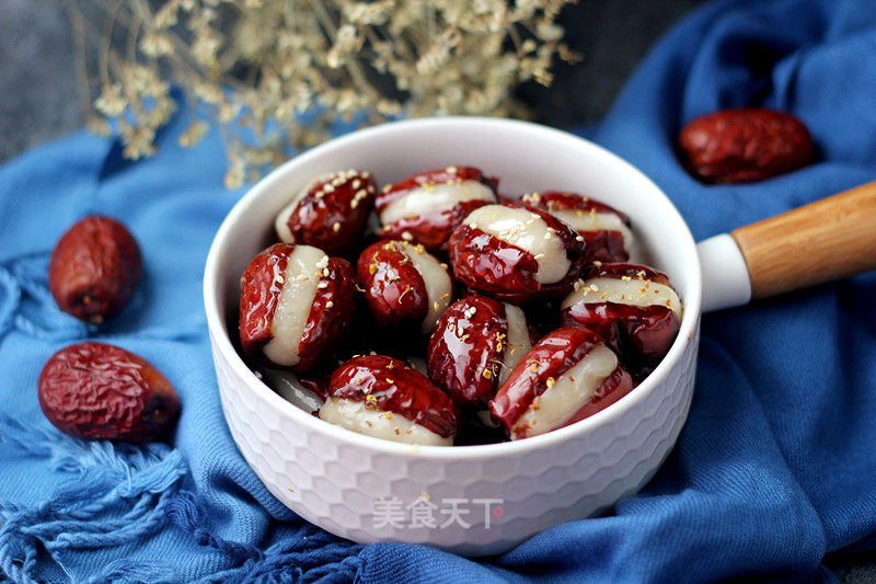 Quick Hand Snacks [osmanthus Glutinous Rice Dates] recipe