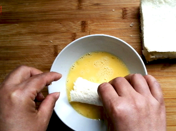 Mango Toast Roll with Mango Milkshake recipe