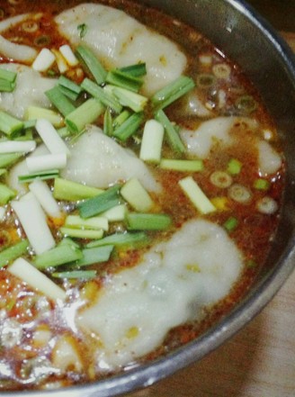 Three Fresh Dumplings in Sour Soup recipe
