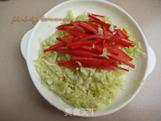 Stir-fried Cabbage Heart recipe