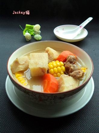 Fen Kudzu Mung Bean Bone Soup recipe