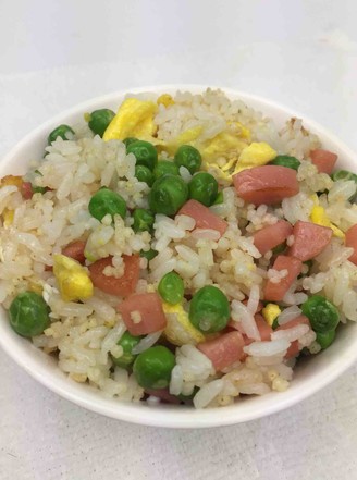 Fried Rice with Snow Peas recipe