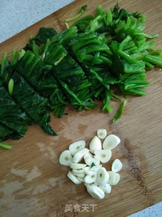 Vegetarian Stir-fried Spinach recipe