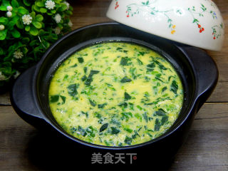 Spinach and Egg Custard recipe
