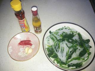 Spinach Mixed Vermicelli recipe