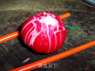 Refreshing Appetizing Sweet and Sour Cherry Radish recipe