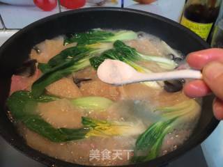 【jiangsu】three Fresh Soup with Pork Skin recipe