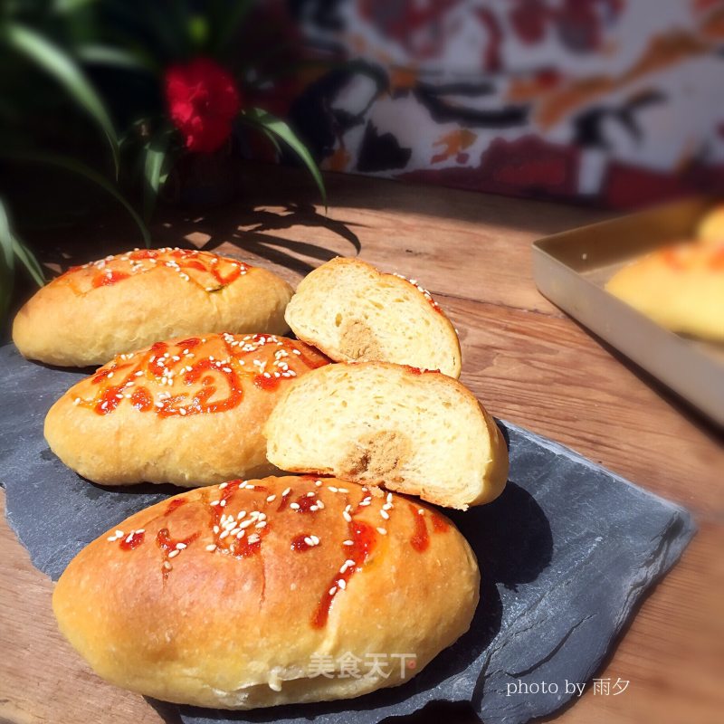 #the 4th Baking Contest and is Love to Eat Festival# Pork Floss Bread recipe