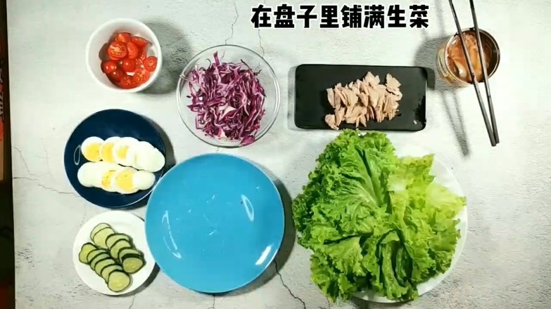 Delicious Tuna Vegetable Salad recipe