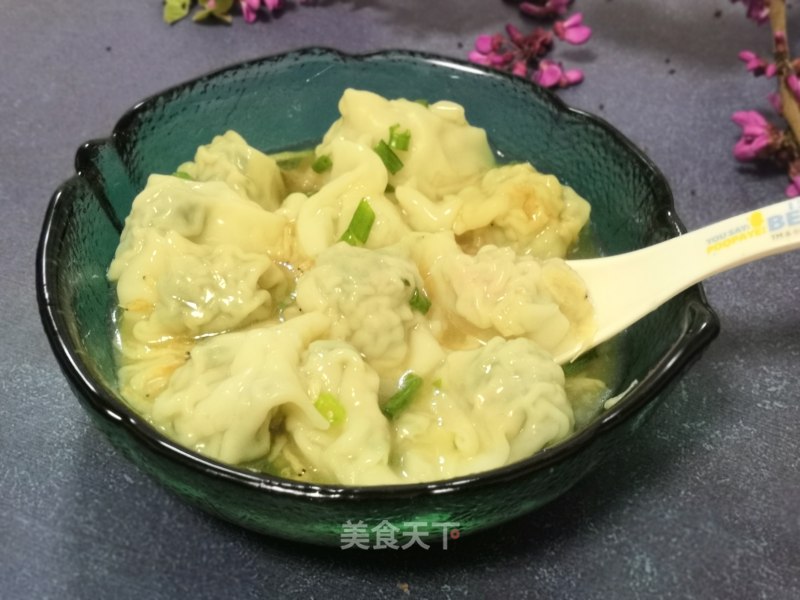 Shepherd's Purse Minced Meat and Shrimp Wontons recipe