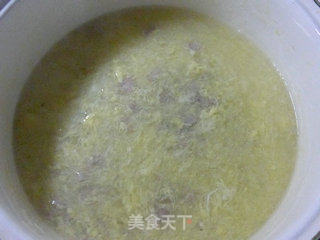 Egg Red Bean Rice Cake Soup recipe