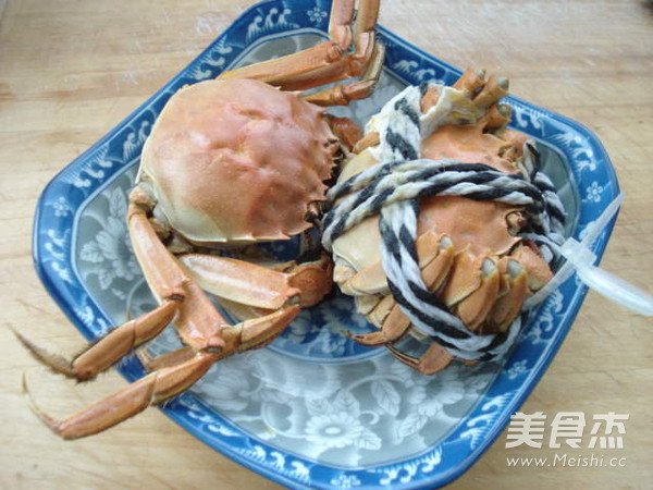 Crab Yellow Carrot Dumplings recipe