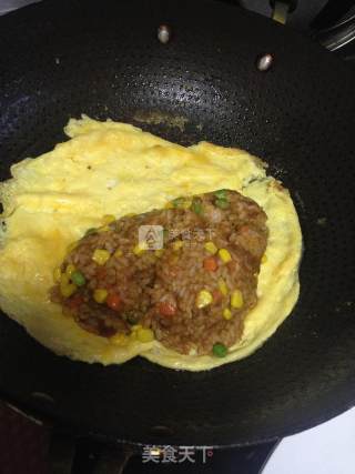 The Leftovers Fight! Simple Version【omurice】 recipe